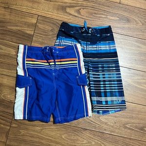 Boys board shorts and swim shorts size 10/12